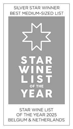 Star Wine List Silver Winner 2025